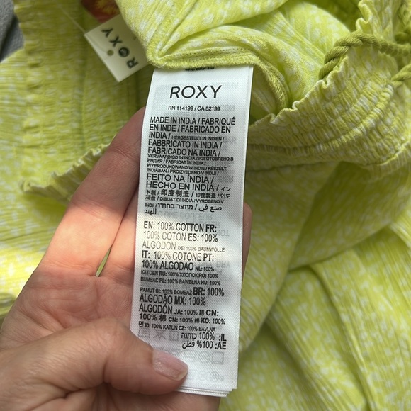 NWT Roxy Brand pull on cotton beach or casual pants - Picture 5 of 9